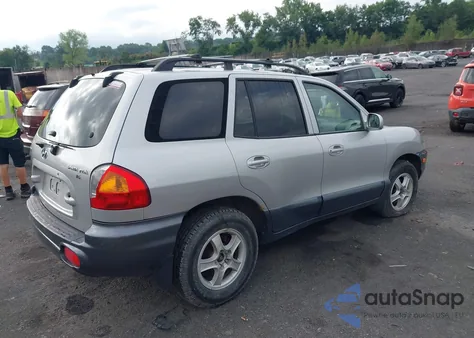 2002 Hyundai Santa Fe Gls/Lx from USA, damaged, VIN KM8SC73D82U187325